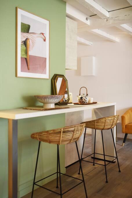 Appartement Moonrise - Plage 50M - Rue Gratuite سان مالو المظهر الخارجي الصورة