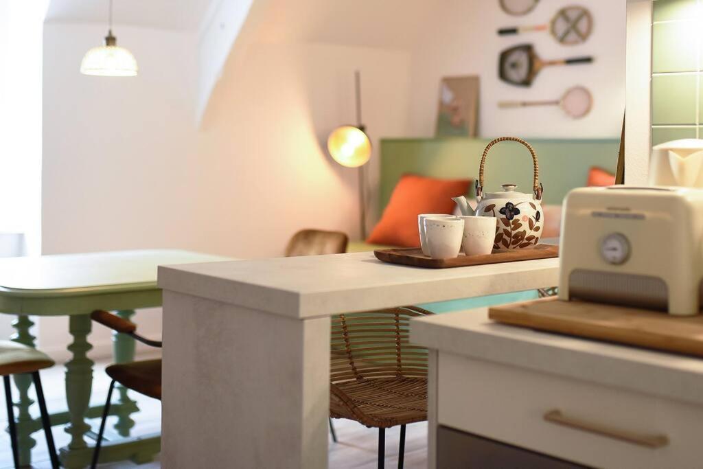 Appartement Moonrise - Plage 50M - Rue Gratuite سان مالو المظهر الخارجي الصورة